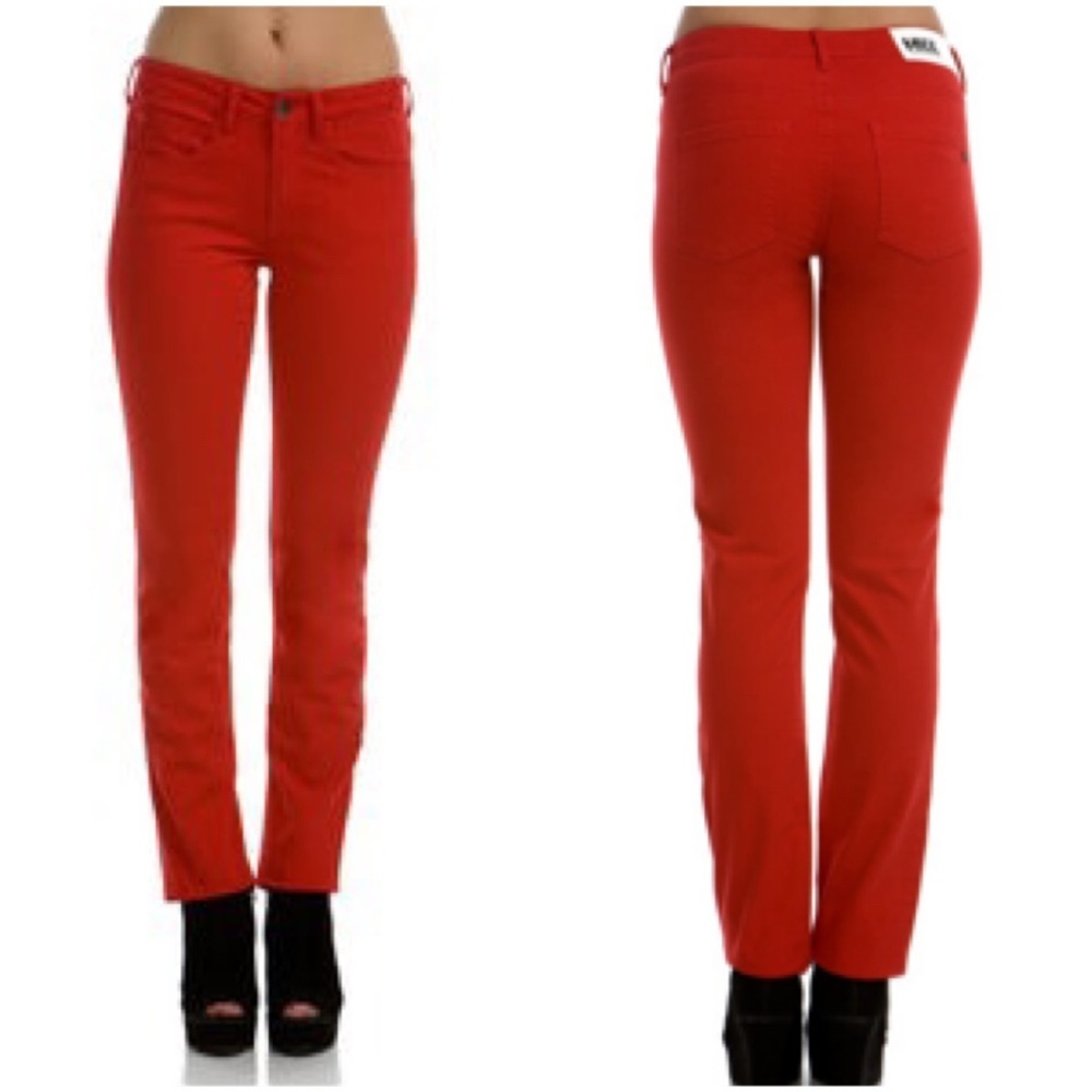 MILK Denim from Canada red‎ skinny jeans size 26